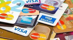 gruppo di carte sia via che mastercard