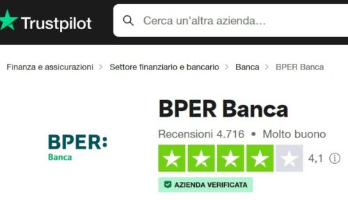 valutazione bper banca su trustpilot.com