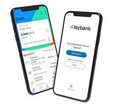 immagine di smartphone con app isybank